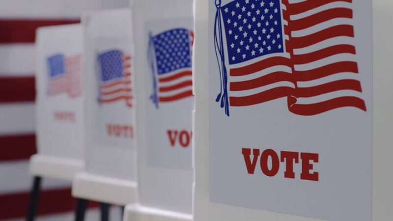 Voters in Mercer County, New Jersey, are voting manually due to machine problems