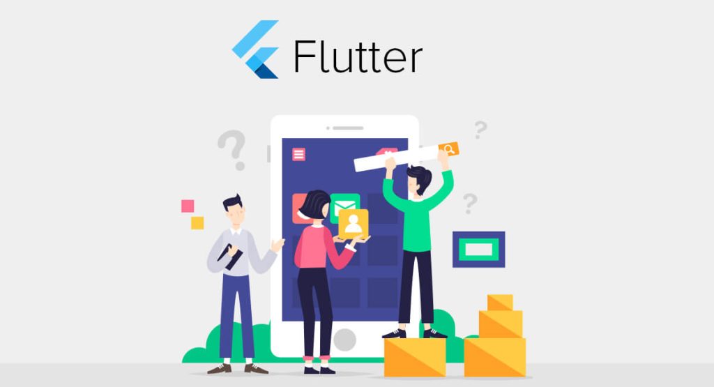 Flutter app development