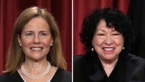 Justices Barrett and Sotomayor urge Americans to tone down political rhetoric despite charged atmosphere