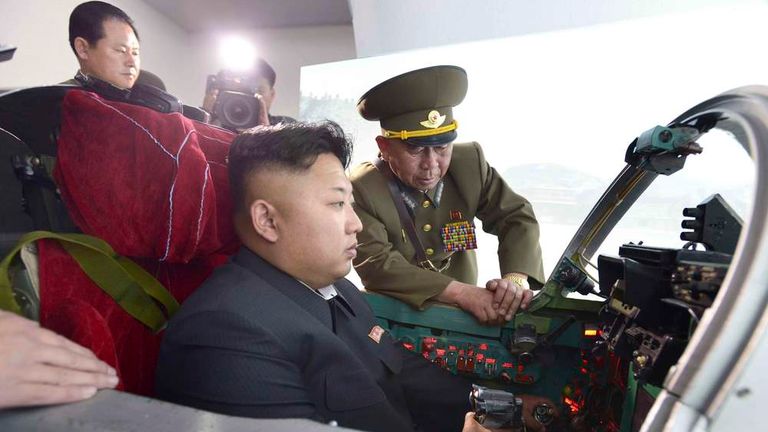 North Korea's Kim Jong Un Inspects Sanctioned Fighter Jet Plant In Russia