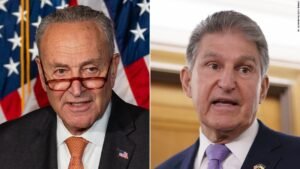 Schumer discusses ‘long-shot scenario’ with Manchin Last-ditch Senate run in West Virginia