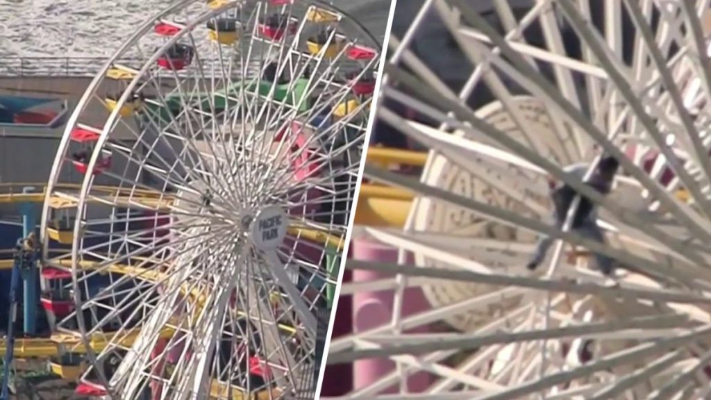 Man Claiming To Have Bomb Climbs Iconic Ferris Wheel In US City, Arrested