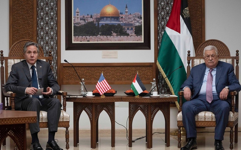 Palestinian president to meet with Blinken Friday, PLO says