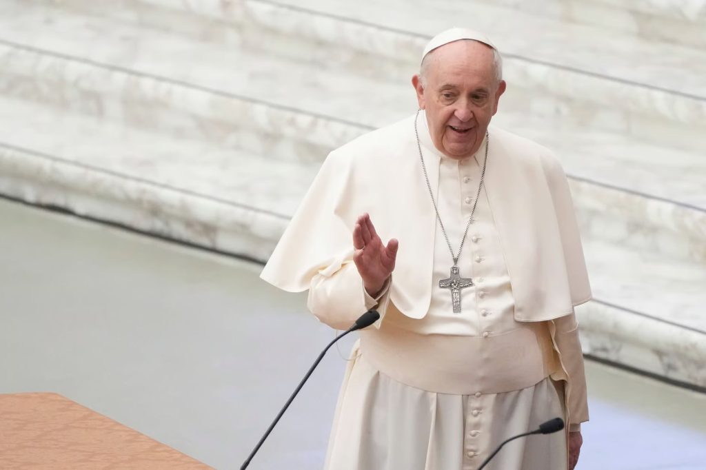 Pope Francis suggests for first time some people in same-sex unions could be blessed