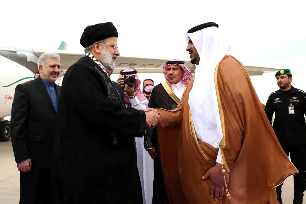 Saudi-hosted summit condemns Israel as Iran leader pays rare visit