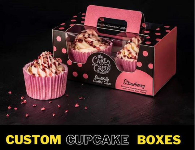 Custom Cupcake Packaging Boxes