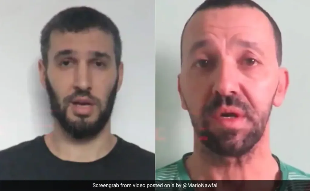 Hamas says two Israeli hostages are dead, as IDF calls videos ‘psychological torment’ of captives’ families