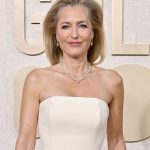 Why Gillian Anderson and this dress shocked the red carpet at the Golden Globes