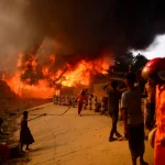 Bangladesh Island Camp Fire