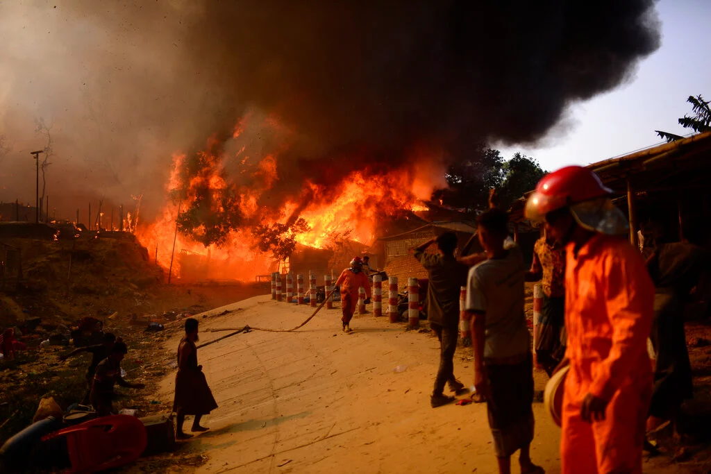 Bangladesh Island Camp Fire