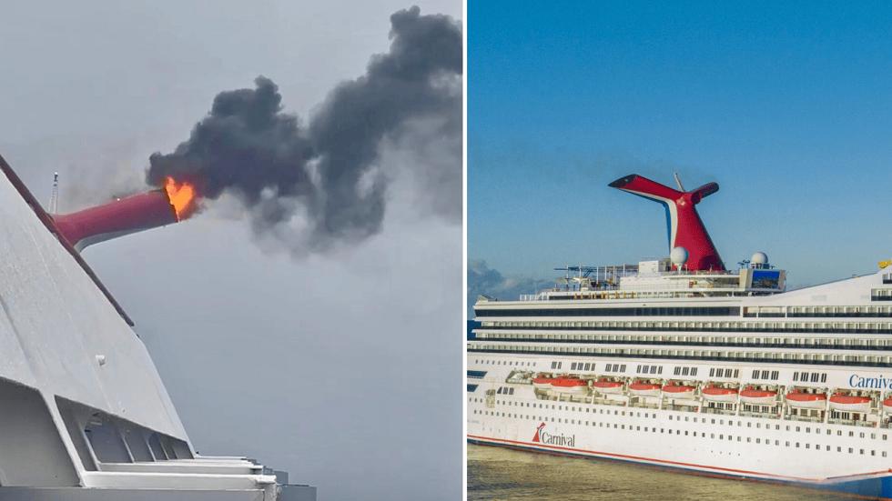 Fire extinguished on Carnival Freedom cruise ship after witnesses reported possible lightning strike