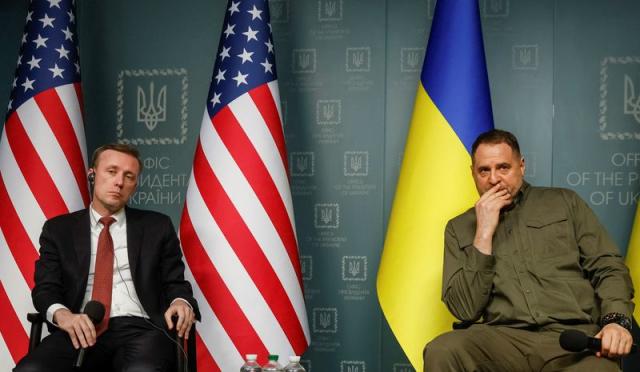 On visit to Kyiv, Sullivan confident US House will pass additional Ukraine aid, eventually