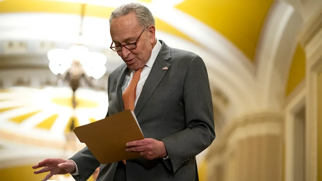 Schumer slams Trump criticism of his Israel speech as ‘unadulterated antisemitism’