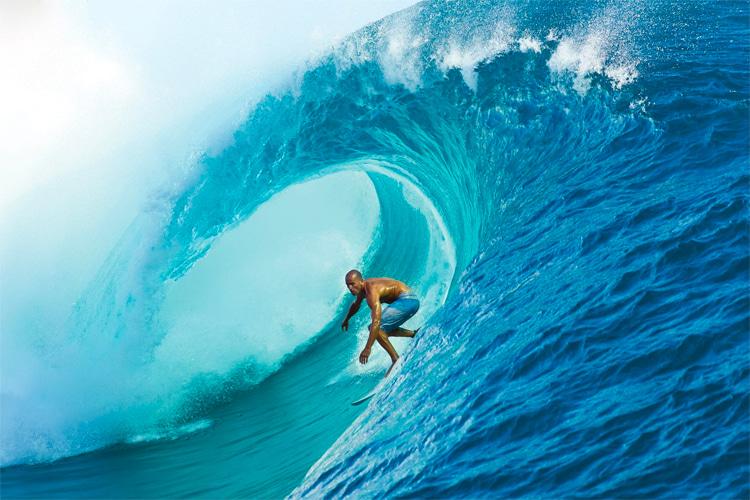 Surfing great Kelly Slater