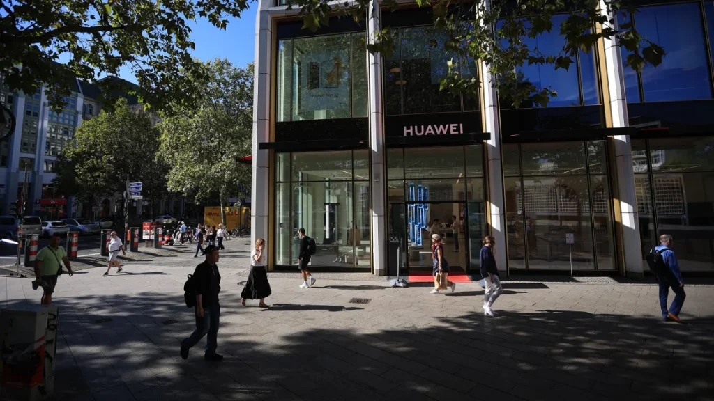 Huawei store in Berlin