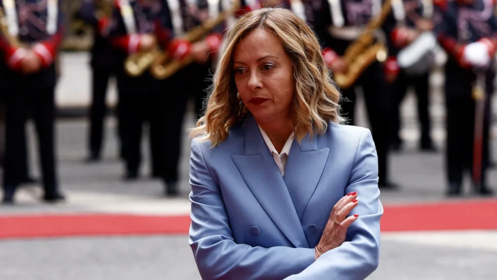 Italian Prime Minister Giorgia Meloni