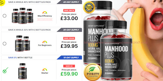 ManHood Plus Gummies UK