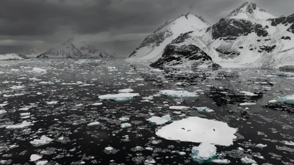 ice mass in Antarctica