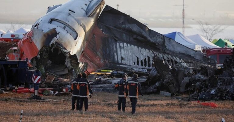 Damaged black box from crashed South Korean plane will be sent to US for analysis as investigation ramps up