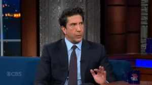 David Schwimmer says he once served Rod Stewart with divorce papers