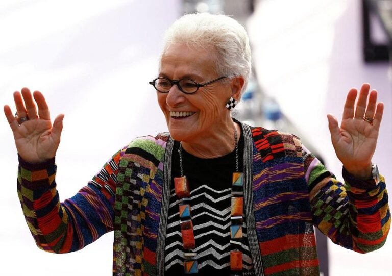 Designer Rosita Missoni, pioneer of colorful knitwear, dies age 93