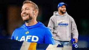 Los Angeles Rams embrace their role as a beacon of light for their fire-ravaged home city