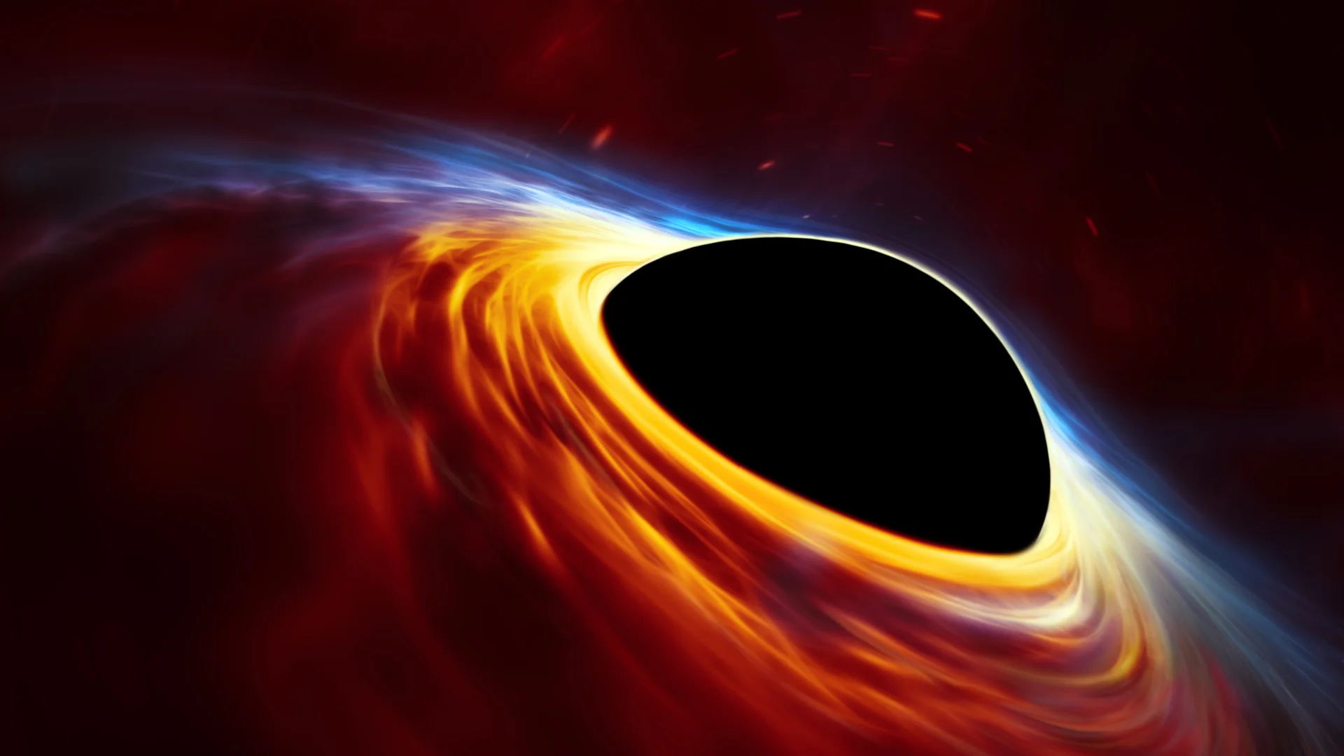 Astronomers spot flares of light near the black hole at the center of our galaxy