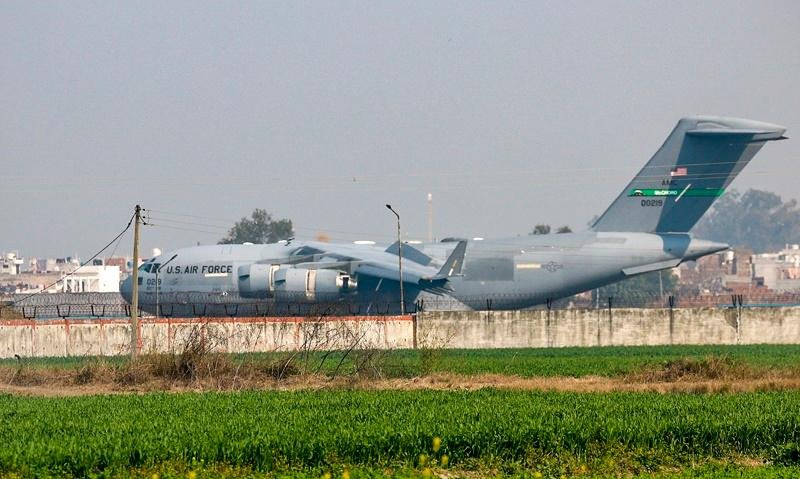 At least 104 Indian citizens deported from US on military aircraft, say Indian officials