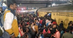 At least 18 dead in crush at New Delhi train station as crowds head for religious festival, Indian media reports