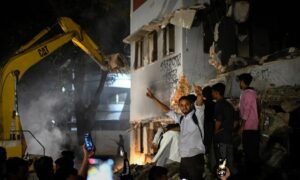 Bangladesh protesters destroy house linked to exiled former leader Hasina