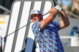 Patrick Reed showered in beer after hole-in-one on party hole at LIV Golf Adelaide