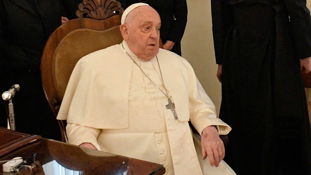 Pope Francis hospitalized for bronchitis treatment and checks, Vatican says