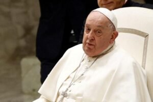 Pope spends peaceful night in hospital after pneumonia diagnosis, Vatican says