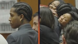 Rihanna reacts to A$AP Rocky not guilty verdict