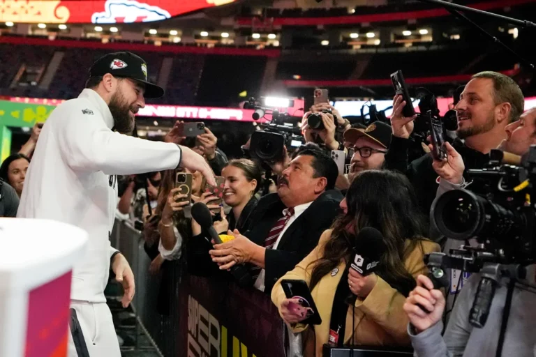 Travis Kelce has done everything he set out to do. Now he’s just having fun