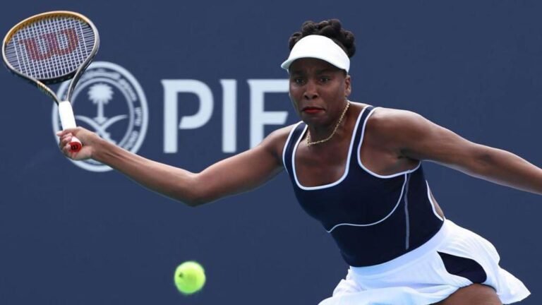 Venus Williams, 44, handed wild card to play at Indian Wells