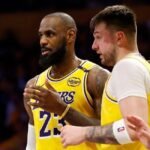 Luka Dončić and LeBron James lead LA Lakers to thrilling OT win over New York Knicks, extend win streak